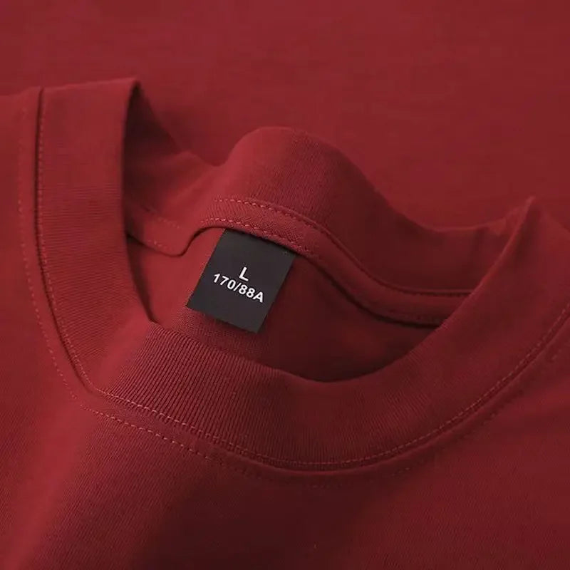 Camiseta Oversize Heavyweight 600g | T-Shirt Unisex 100% Algodón Premium Verano
