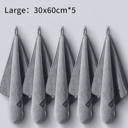 Toalla de Microfibra Premium para Auto – Paño de Limpieza y Secado con Bordes Reforzados | Cuidado y Detallado de Coches