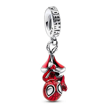 Charm Capitán América plata 925 – Abalorio de superhéroe para pulsera tipo Pandora