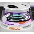 Altavoz Bluetooth Portátil G200 con Luces RGB – Mini Parlante Inalámbrico con Imán, 7H Reproducción, Soporte para Teléfono