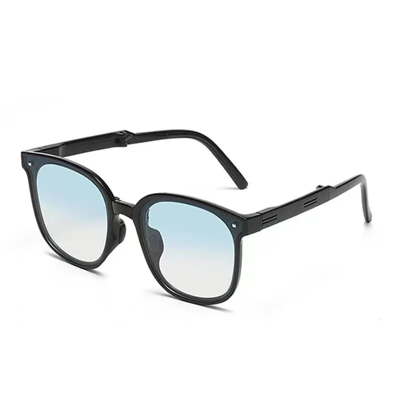 Gafas de Sol Plegables con Estuche | Mujer Moda UV400 Polarizadas Air Cushion