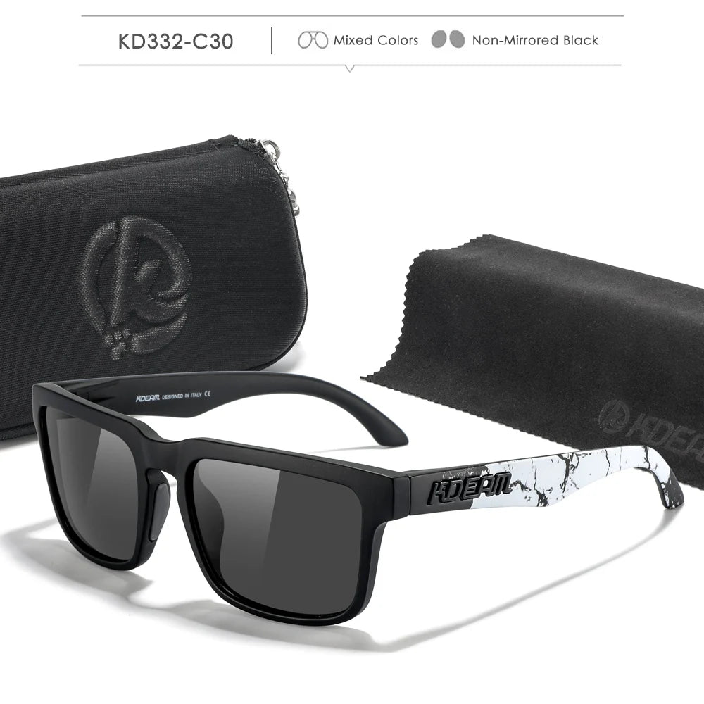 KDEAM Gafas de Sol Fotocromáticas y Polarizadas | Unisex Categoría 3 con Estuche de Lujo