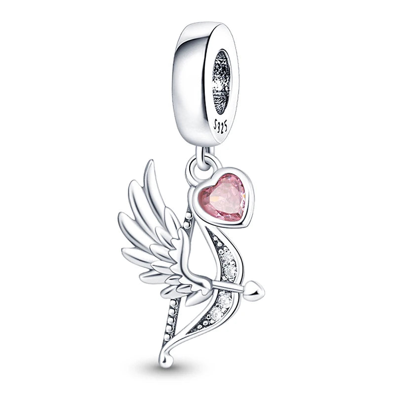 Charm Navideño Disney en Plata 925 – Abalorios Mickey y Minnie para Pulseras Originales Mujer