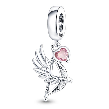 Charm Navideño Disney en Plata 925 – Abalorios Mickey y Minnie para Pulseras Originales Mujer