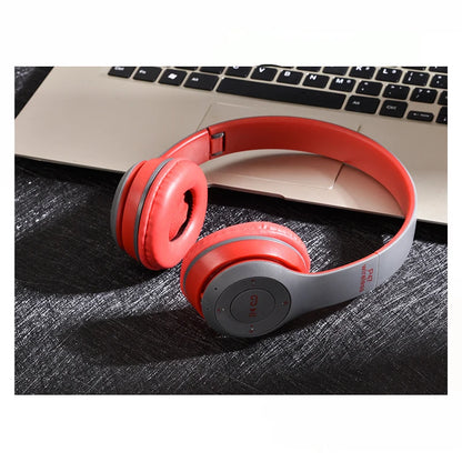 Foldable P47 Wireless Bluetooth 50 Headphones HIFI Stereo Bass Earphones for Music Gaming Kids Girls Smartphone Audio Device