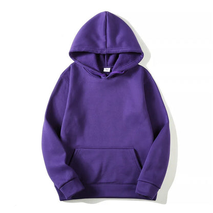 Hoodie Básico Unisex – Sudadera Casual Hombre y Mujer para Primavera, Otoño e Invierno