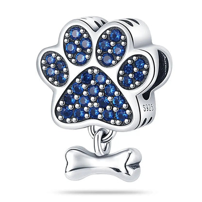 Charm camaleón y luciérnaga que brilla en la oscuridad – Plata 925 para pulsera tipo Pandora, joyería DIY única