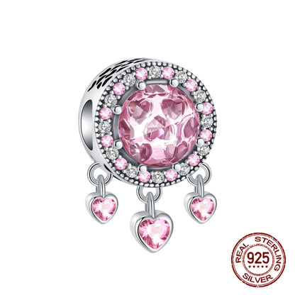 Charm avión y luciérnaga en plata 925 – Amor y viaje, compatible Pandora, pulsera y collar DIY mujer