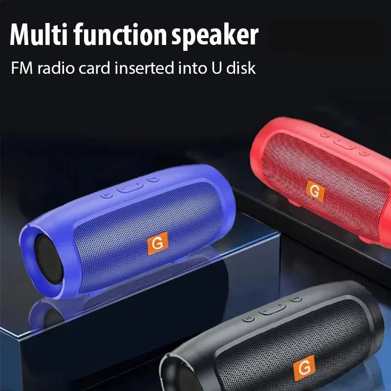 Altavoz Bluetooth Dual 50W – Portátil, estéreo, FM, TF/USB, subwoofer para exteriores