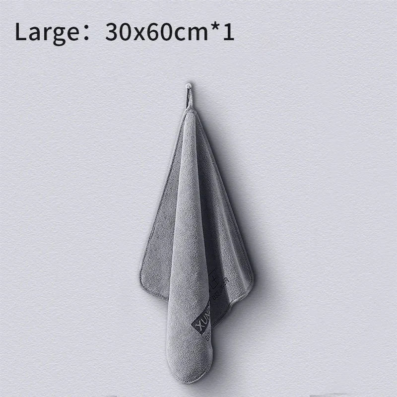 Toalla de Microfibra Premium para Auto – Paño de Limpieza y Secado con Bordes Reforzados | Cuidado y Detallado de Coches