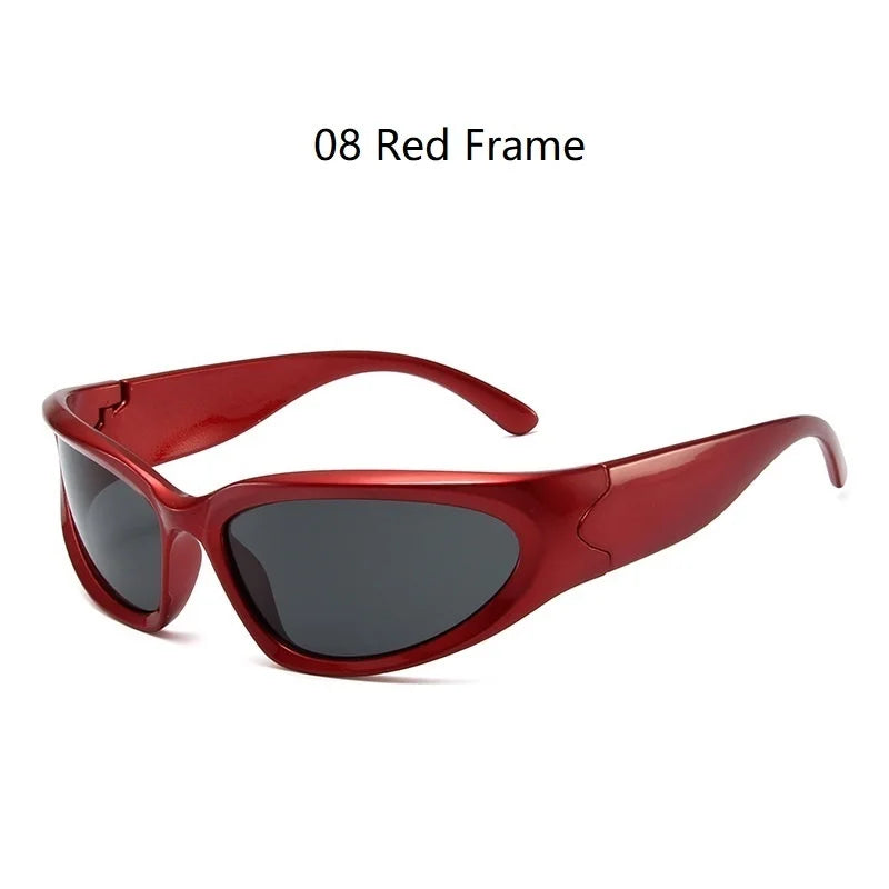Gafas de Sol Deportivas Y2K Punk Unisex | Vintage Shades UV400 de Lujo Estilo Streetwear