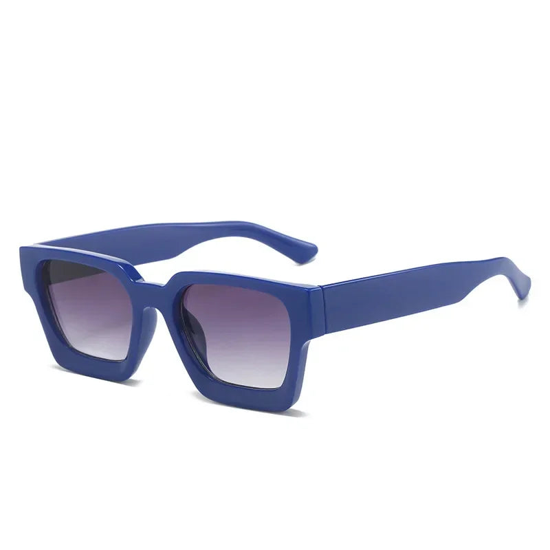 JNPCXI Gafas de Sol Cuadradas de Lujo | Retro Fashion Unisex UV400