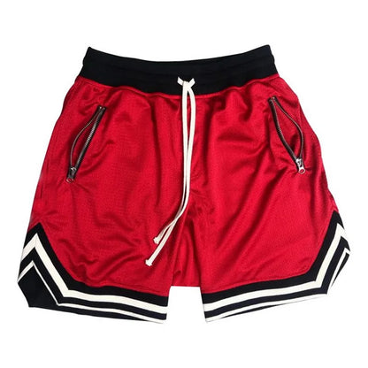Shorts Deportivos de Baloncesto para Hombre – Malla, Secado Rápido, Gym, Verano, Fitness, Jogger Casual, Transpirables