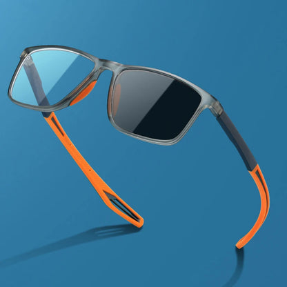 Gafas de Sol Cuadradas Fotocromáticas Unisex | Ligeras TR90 Anti Luz Azul Chameleon Shades