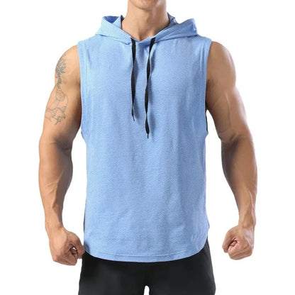 Tank Top de Hombre para Gym – Camiseta sin Mangas de Secado Rápido para Baloncesto, Running y Fitness