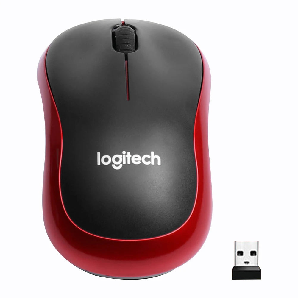 Mouse Inalámbrico 2025 – 2.4GHz USB, 1000DPI, Óptico Silencioso para Windows, Mac y Chrome OS
