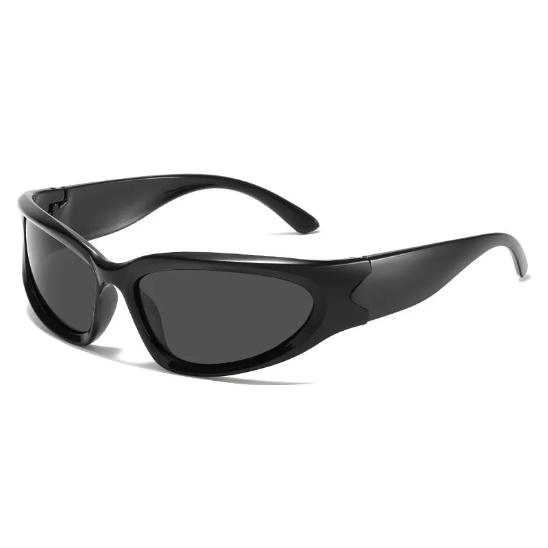 Gafas de Sol Y2K Ovaladas | Estilo Punk Retro Unisex UV400 Mujer & Hombre