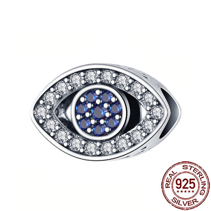 Charm Mano de Fátima con Ojo Todo lo Ve en plata 925 – Compatible Pandora, pulsera y collar mujer 2025