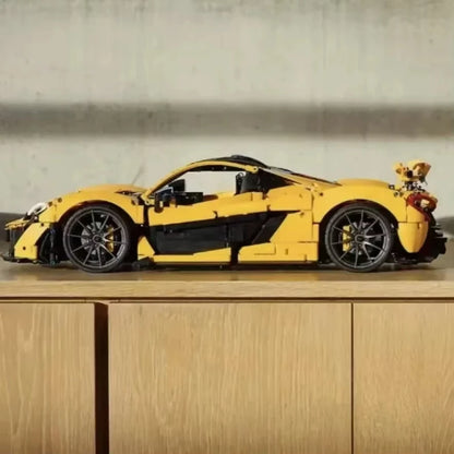 Set de Bloques P1 Supercar – Kit de Construcción Mecánica para Adultos, Juguete de Ingeniería DIY con Sistema Building Moc