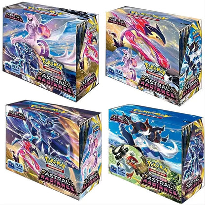 Set de Cartas Pokémon 324/360 Pcs – Brilliant Stars, 151, Prismatic Evolutions & Paldean Fates | Booster Box en Inglés