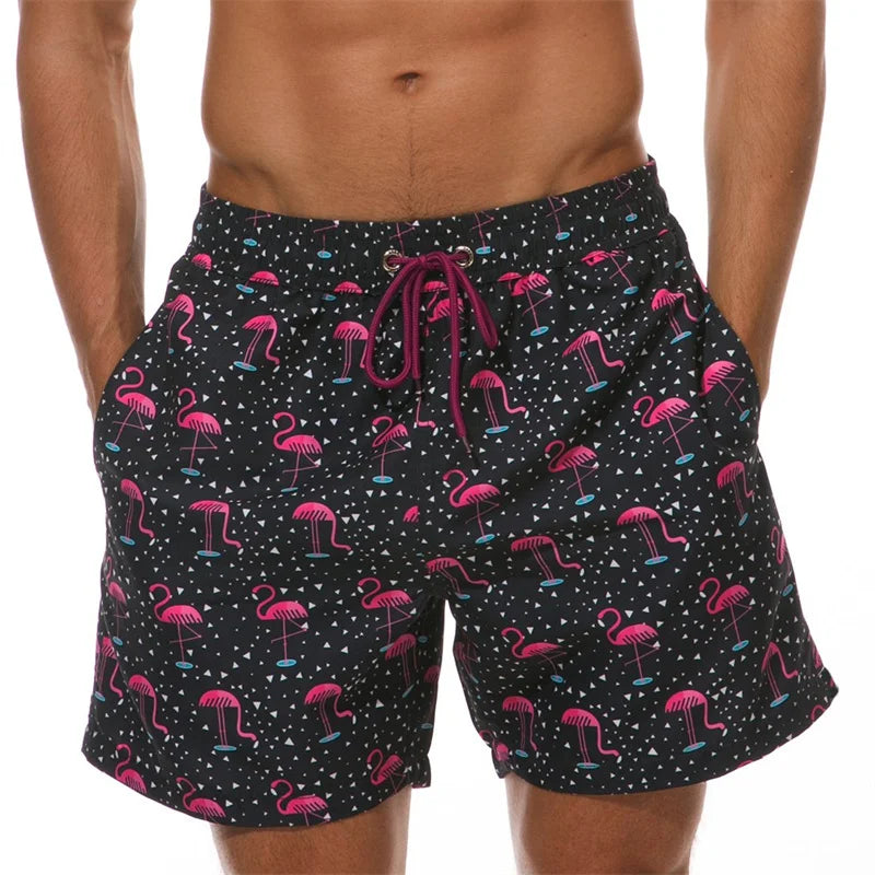 Bañador Hombre Piña 3D | Shorts Playa Hawaianos Verano Secado Rápido – Surf y Natación Tropical