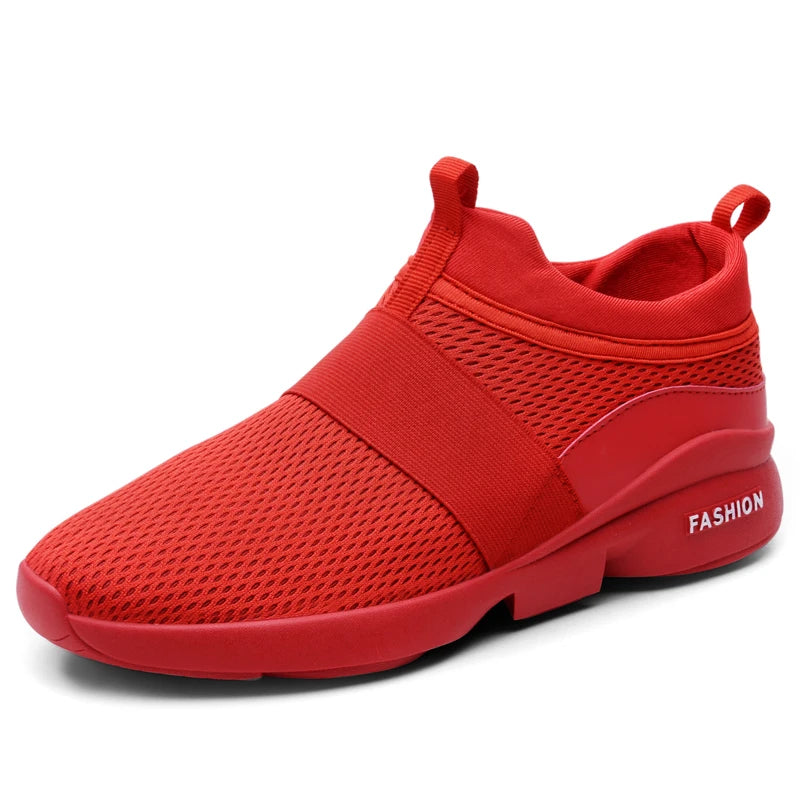 Zapatillas Hombre 2025 | Sneakers Casual de Malla Transpirable y Slip-on