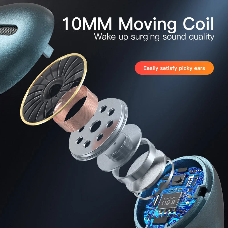 Xiaomi J18 TWS – Auriculares inalámbricos Bluetooth HiFi, micrófono, táctiles, impermeables y con cancelación de ruido