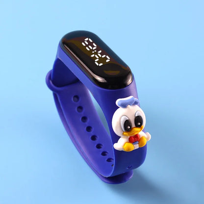 Reloj Infantil LED Deportivo | Pulsera Electrónica de Dibujos Animados para Niños y Niñas Impermeable