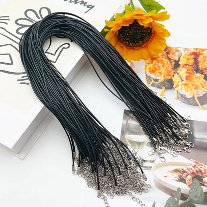Set de 50 Cuerdas de Algodón Encerado para Manualidades - Hilos DIY para Pulseras y Regalos