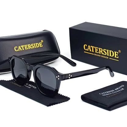 Gafas de Sol Retro Polarizadas Unisex | Montura Ultraligera TR90 Poligonal UV400