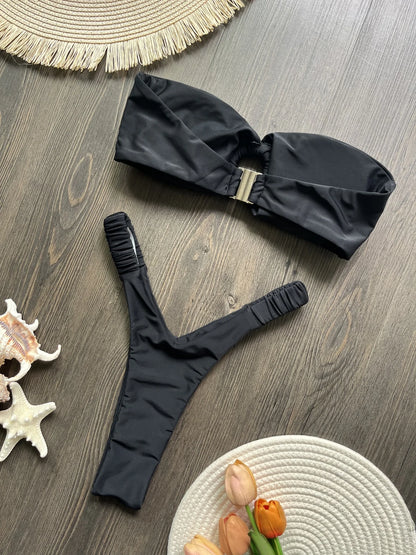 Micro Bikini Push Up Mujer 2025 | Brasileño Tanga Sexy Playa