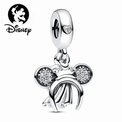 Charm Disney 100º Aniversario Mickey Mouse – Abalorios Princesa y Calabaza para Pulseras Originales Mujer