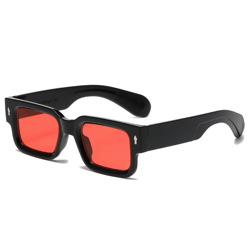 Gafas de Sol Retro Cuadradas con Patas Gruesas | Unisex Moda Vintage UV400