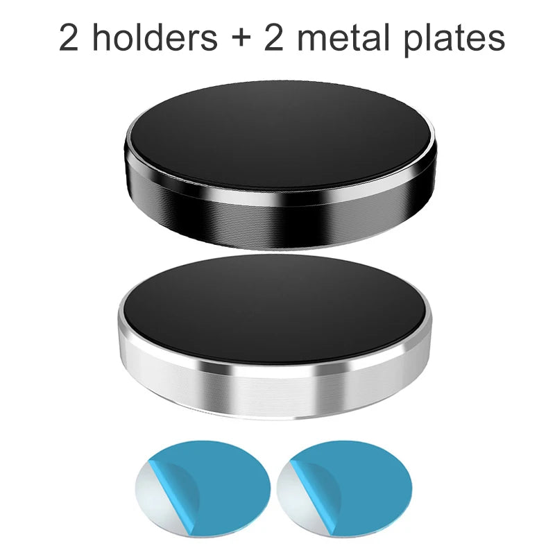 Soporte Magnético para Teléfono en Coche | Universal Dashboard Mount con Imanes Potentes y Base Adhesiva para iPhone, Samsung, Xiaomi, Huawei