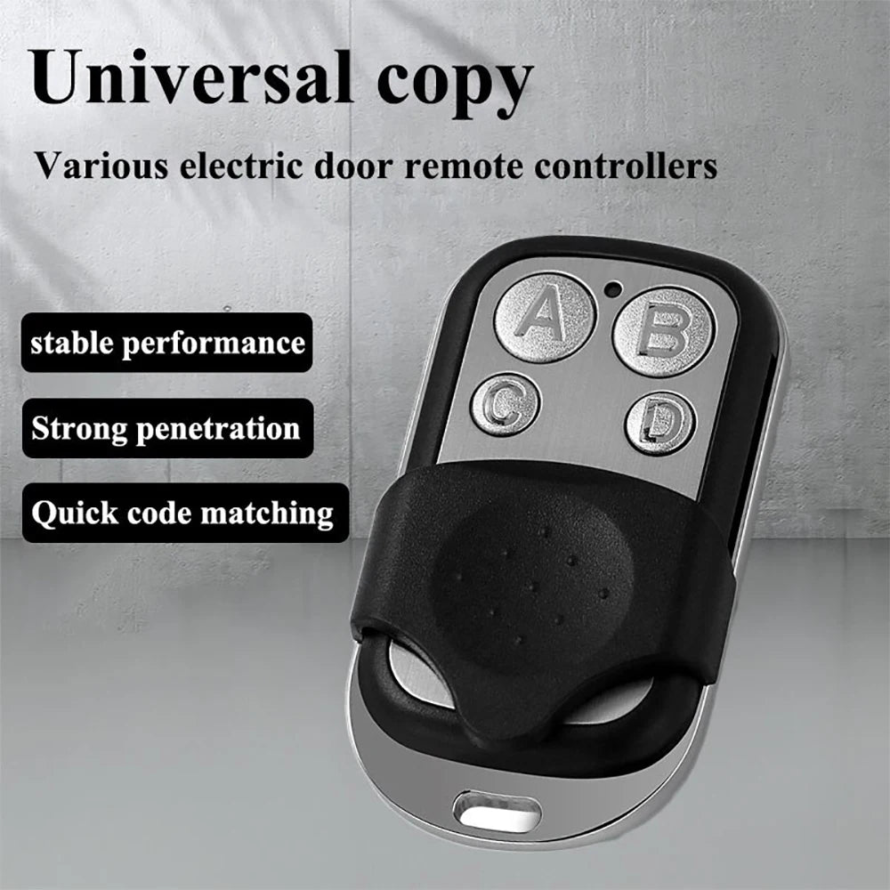Door Remote Control Cloning Duplicator Key Fob A Distance Remote Control Clone Fixed Learning Code For Gate Garage Door