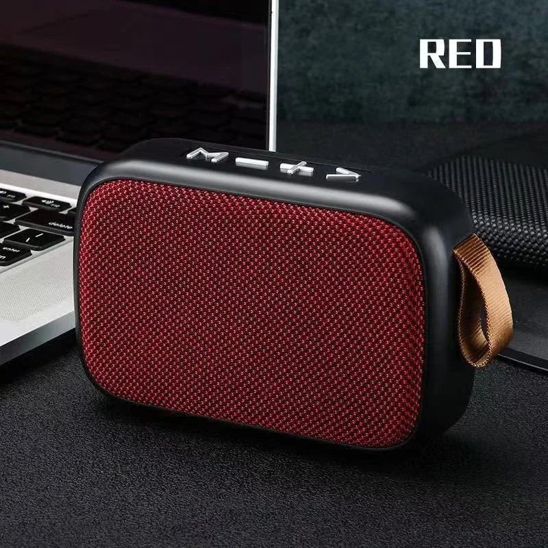 Soundbar Bluetooth 5.0 Portátil – Parlante Inalámbrico HiFi con Subwoofer, Batería 500mAh y Reproductor TF/USB