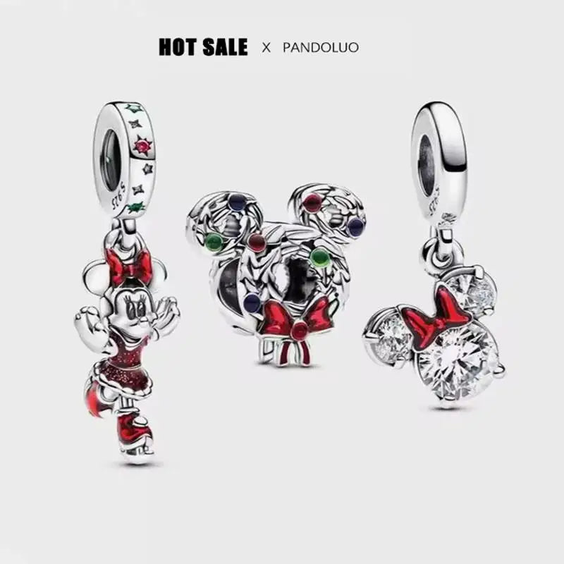 Charm Marvel Iron Man y Spiderman en Plata 925 – Abalorios Disney para Pulsera Original Mujer