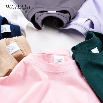 Camiseta Oversize Algodón 100% | Básica Casual Verano Manga Corta