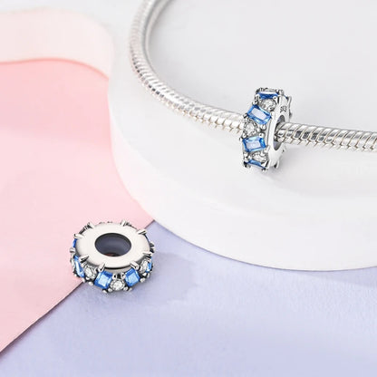 Charm de Plata 925 Araña, Mariposa y Zirconia – Abalorios Brillantes para Pulseras Originales 3mm