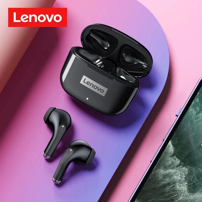Auriculares Lenovo LP40 Pro TWS – Bluetooth 5.1 inalámbricos con reducción de ruido, control táctil y estuche 250mAh