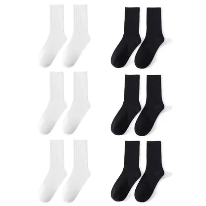5 Pares de Calcetines para Hombre – Moda Vintage Deportiva | Calcetines Cálidos de Otoño e Invierno, Cómodos y Resistentes