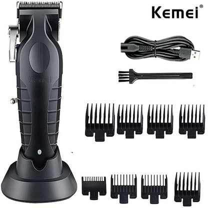 Kemei KM-2296 KM-2299 KM-1102 Cortapelos Profesional Hombre | Máquina Eléctrica Recargable de Corte y Afeitado