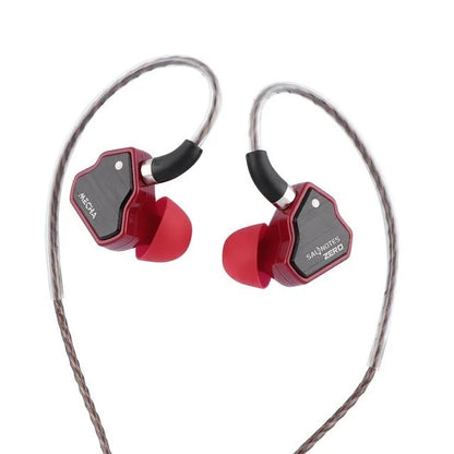 7Hz Salnotes Zero HiFi IEM | Auriculares In-Ear con Driver Dinámico 10mm, Diafragma Metálico, Cable OFC Desmontable, N52 Magnet
