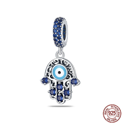 925 Sterling Silver Chameleon Luminous Firefly Butterfly Charms Beads Fit Qikaola 925 Original Bracelets Fine DIY Jewelry Making