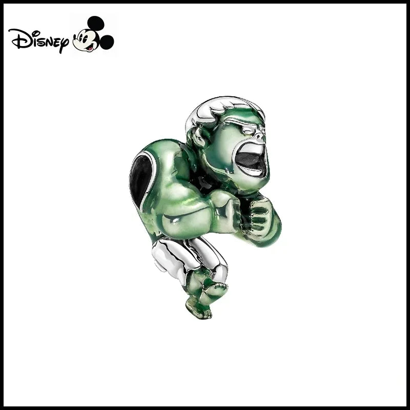 Charm Disney 100 Aniversario Superhéroes | Compatible Pandora | Beads Plata 925 DIY Mujer