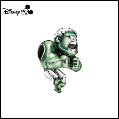 Charm Disney 100 Aniversario Superhéroes | Compatible Pandora | Beads Plata 925 DIY Mujer