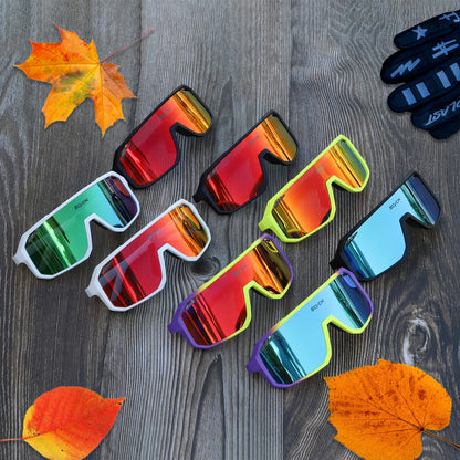 Gafas de Ciclismo SCVCN HOT MTB | Gafas Deportivas Unisex con Protección UV400 | Running, Conducción, Bicicleta y Outdoor