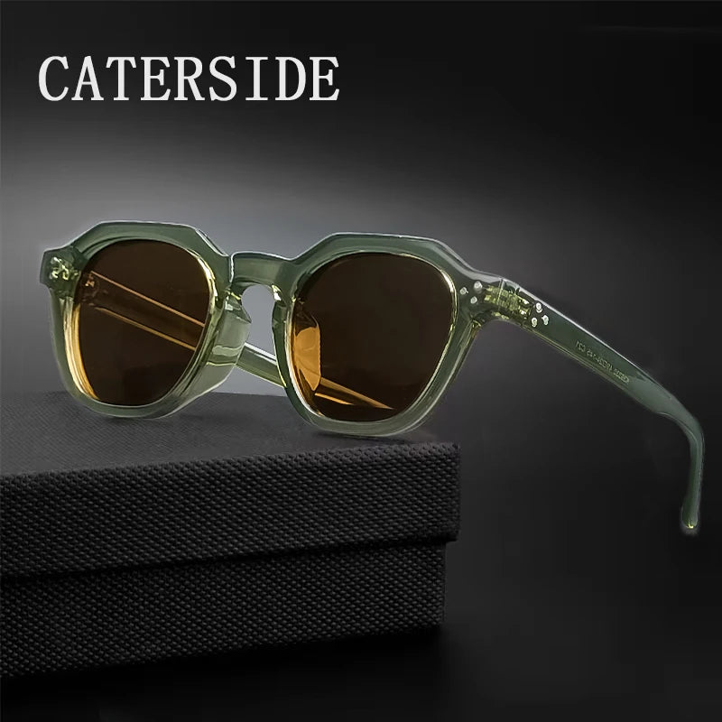 Gafas de Sol Retro Polarizadas Unisex | Montura Ultraligera TR90 Poligonal UV400
