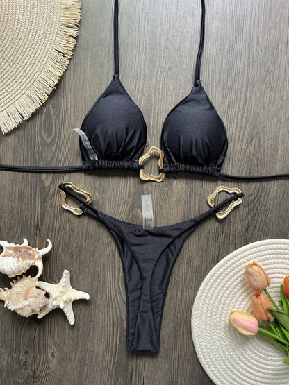 Micro Bikini Sexy Mujer 2024 | Traje de Baño Push Up Brasileño Swimwear