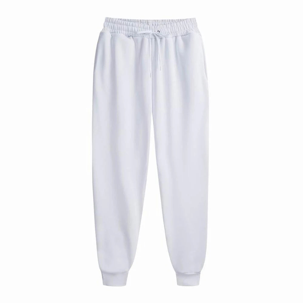Pantalones Deportivos Hombre | Primavera y Otoño | Felpa Oversized con Cordón y Bolsillos